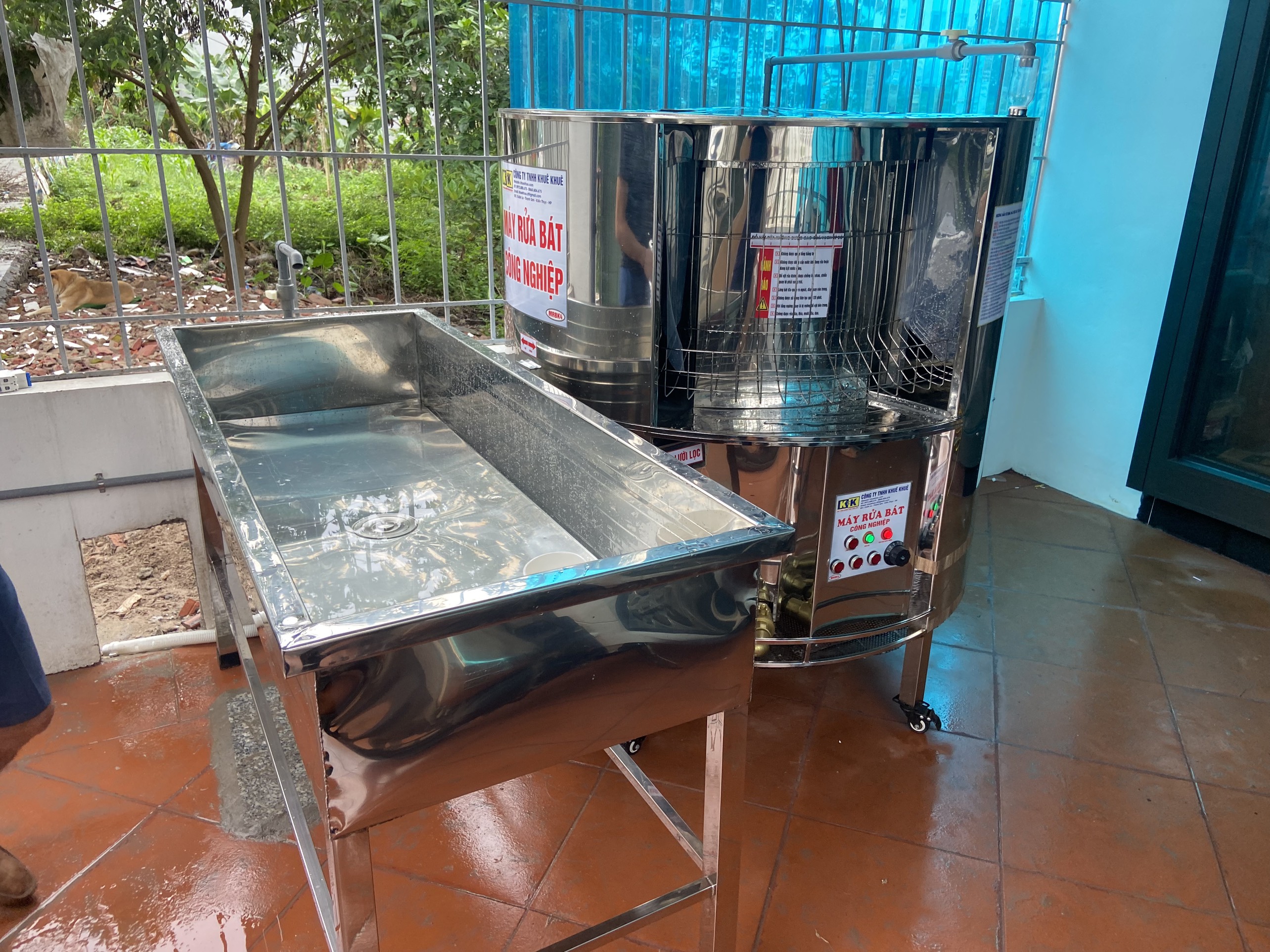 HDSD MÁY RỬA BÁT CÔNG NGHIỆP K1-K3